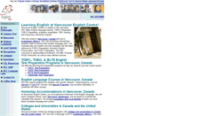 Desktop Screenshot of english-vancouver.com